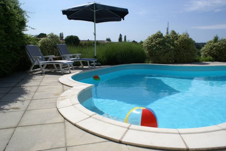Location de vacances - Chambre d'hôtes à Soubran - Piscine chauffée