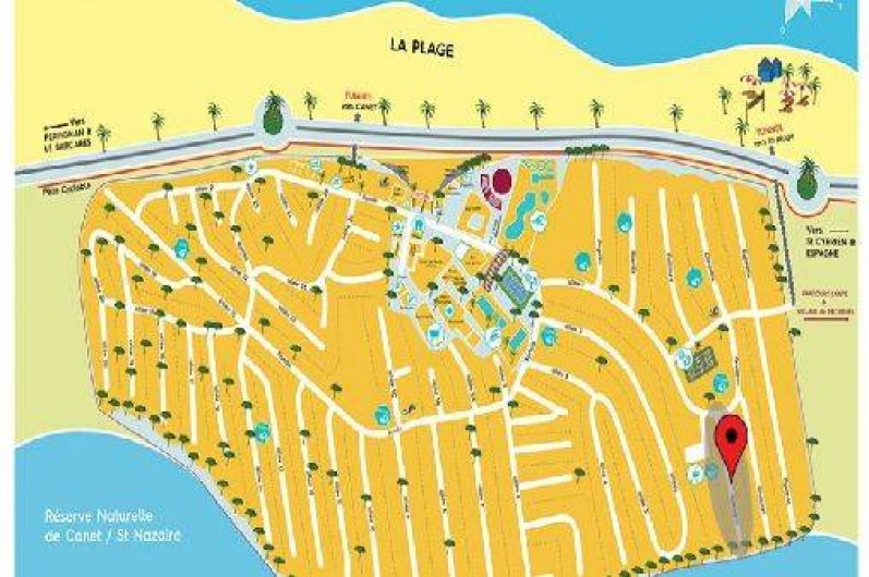 Location de vacances - Camping à Canet-en-Roussillon