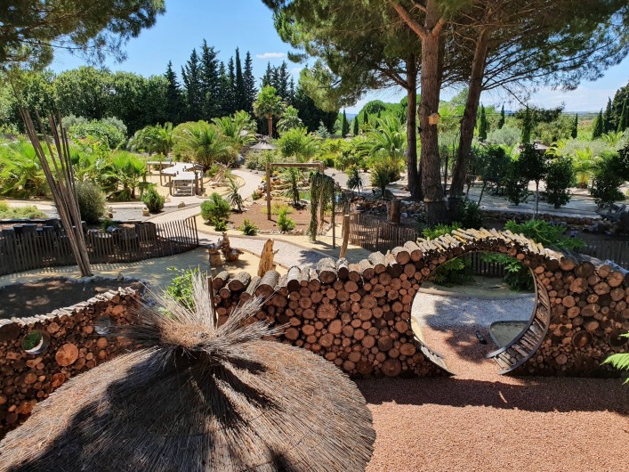 Location de vacances - Villa à Saint-Pierre la Mer - Parc