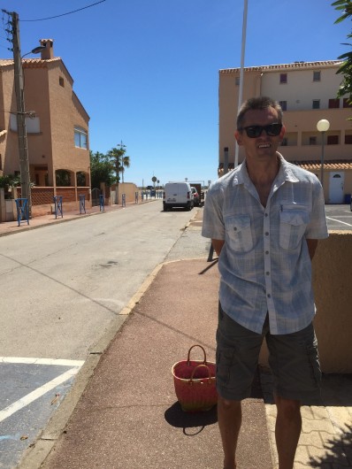 Location de vacances - Villa à Saint-Pierre la Mer - Vue mer devant maison