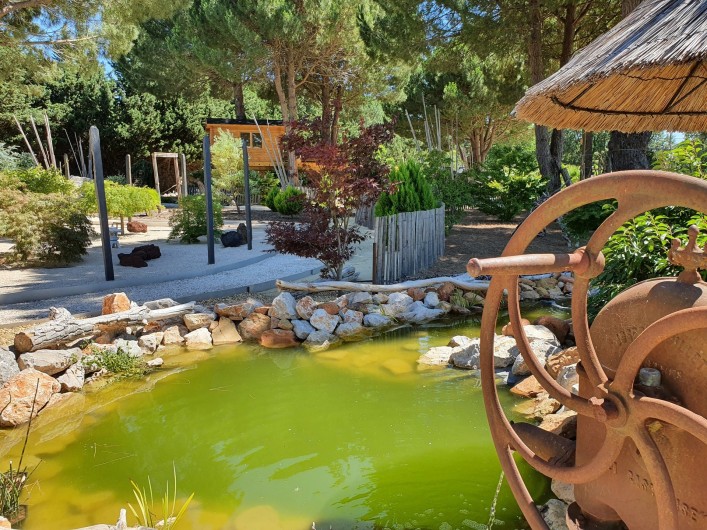 Location de vacances - Villa à Saint-Pierre la Mer - Parc