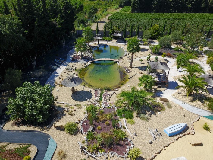 Location de vacances - Villa à Saint-Pierre la Mer - Parc