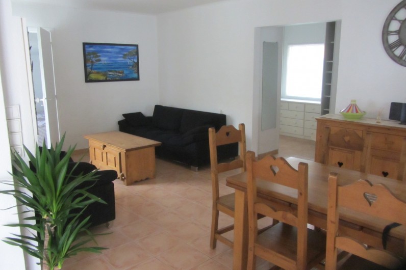 Location de vacances - Villa à Saint-Pierre la Mer - Salon Salle à manger