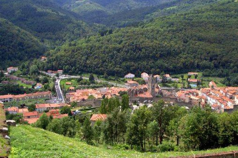 Location de vacances - Gîte à Prats-de-Mollo-la-Preste - Prats de Mollo, vue du fort Lagarde.