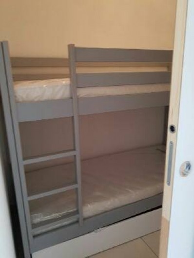 Location de vacances - Appartement à Le Cap d'Agde - VUE SEJOUR COTE GAUCHE