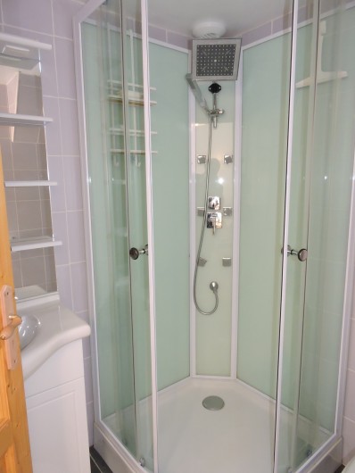 Location de vacances - Villa à Rochefort - appartement 1 douche ( grande douche , douchette, multi jets)
