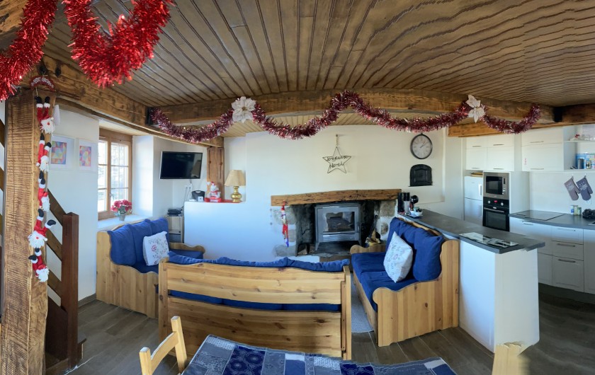 Location de vacances - Chalet à Ustou - Séjour