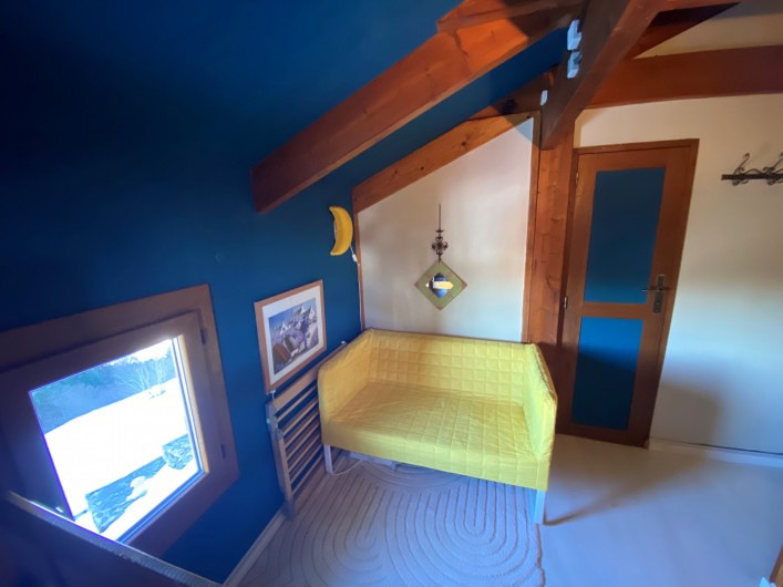Location de vacances - Chalet à Ustou - mezzanine - étage
