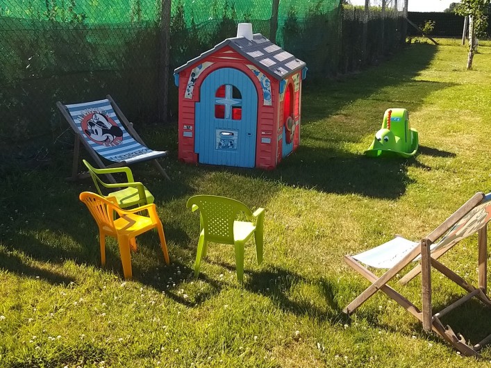 Location de vacances - Gîte à Tours-en-Vimeu - Des jeux de plein air pour les enfants