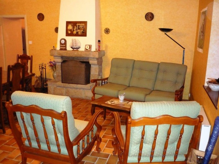 Location de vacances - Gîte à Louvigné-du-Désert - Coin Salon