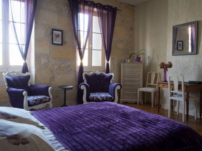 Location de vacances - Chambre d'hôtes à Saint-Yzans-de-Médoc - Chambre Parme