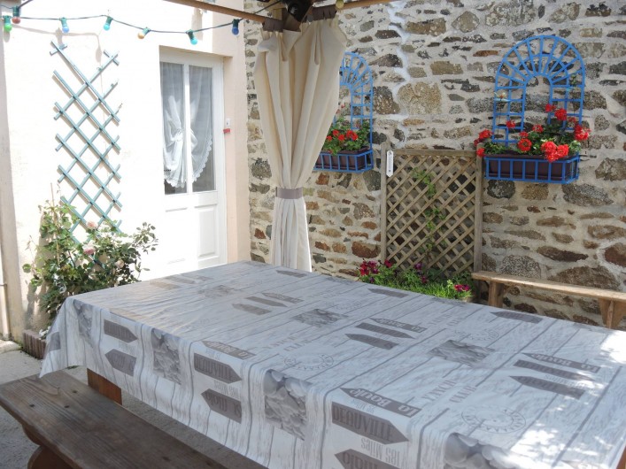 Location de vacances - Gîte à Planguenoual - terrasse