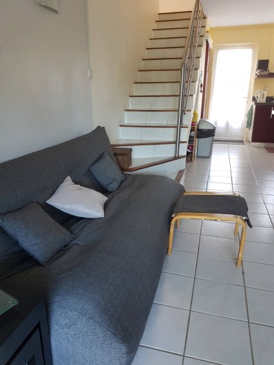 Location de vacances - Maison - Villa à Grand Baie - Canapé au salon