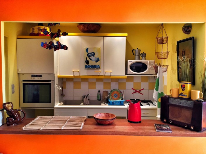 Location de vacances - Gîte à Vicq-sur-Gartempe - Cuise haute en couleurs "africaines"