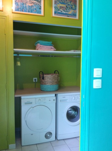 Location de vacances - Gîte à Vicq-sur-Gartempe - Buanderie