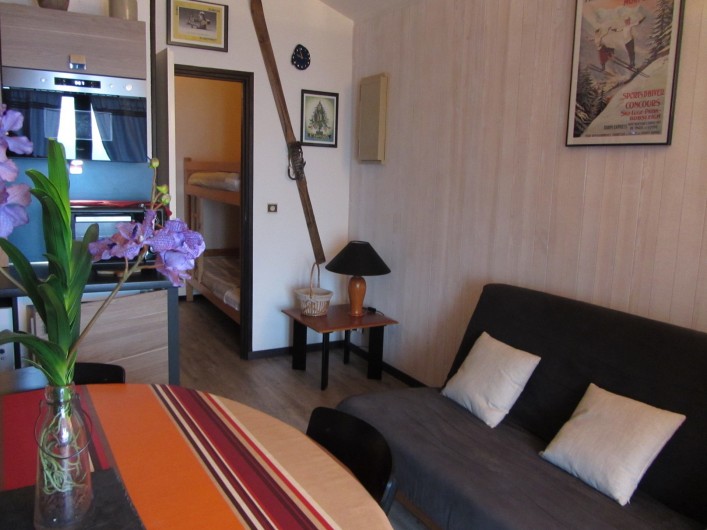 Location de vacances - Appartement à Super Lioran - Salon cuisine