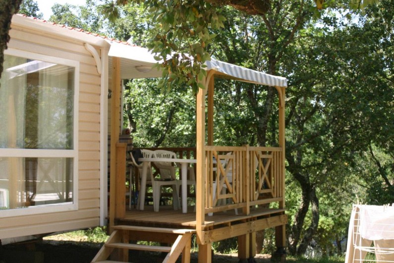 Location de vacances - Camping à Maureillas-Las-Illas - Mobil-Home & Cottage