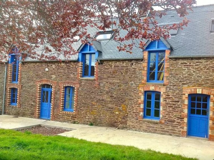 Location de vacances - Maison - Villa à Concoret - Longère typique exposée plein sud