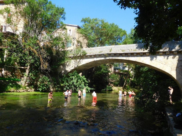 Location de vacances - Maison - Villa à Correns - Vue sur la rivière