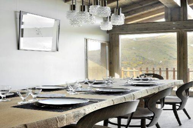 Location de vacances - Chalet à Saint-Martin-de-Belleville - Détail coin repas.