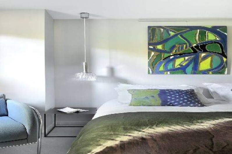 Location de vacances - Chalet à Saint-Martin-de-Belleville - Détail sur la chambre master.