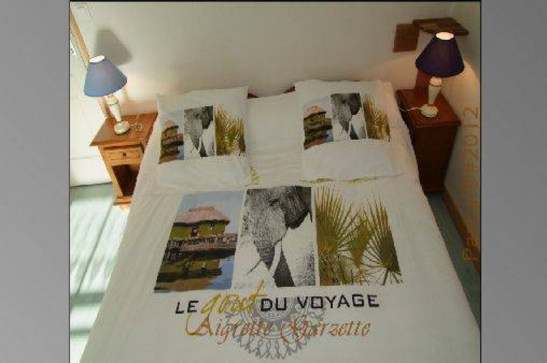 Location de vacances - Gîte à Pleudihen-sur-Rance - chambre lit 160/200
ou 2 lits 0,80/200