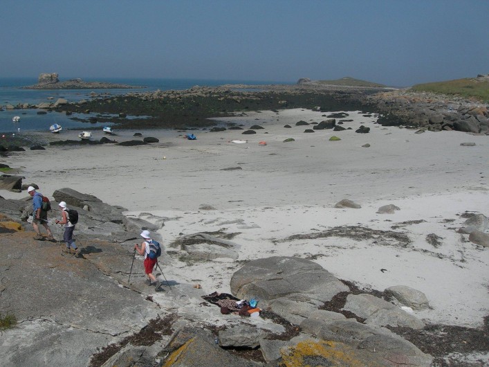 Location de vacances - Villa à Portsall - A 2mn de marche vers le Nord, par la dune !