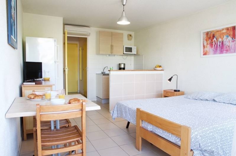 Location de vacances - Appartement à Le Grau-du-Roi - Nos studios tous équipés de kitchenette