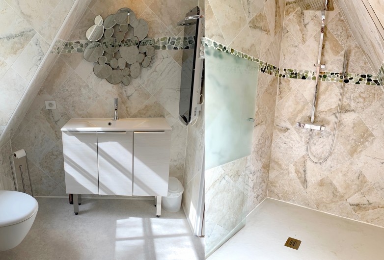 Location de vacances - Villa à Simeyrols - Écrin Maison 100m2 4 Chambres 2 SdD 1 SdB & 3 wc dont celle-ci à l'étage