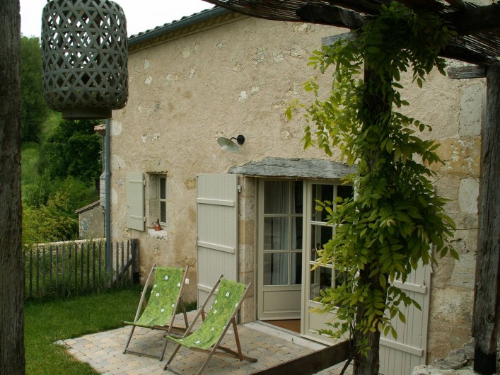 Location de vacances - Gîte à Lectoure - La terrasse ouest