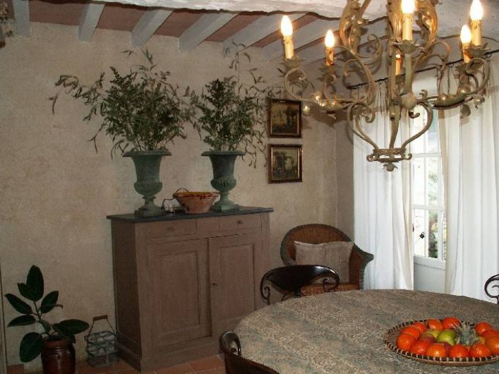 Location de vacances - Gîte à Lectoure - La salle à manger