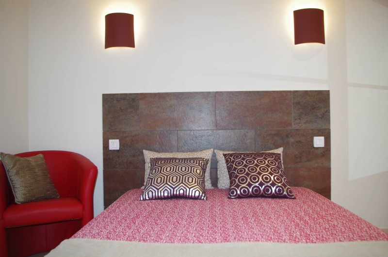 Location de vacances - Gîte à Cerbère - Chambre lit en 140 pour 2