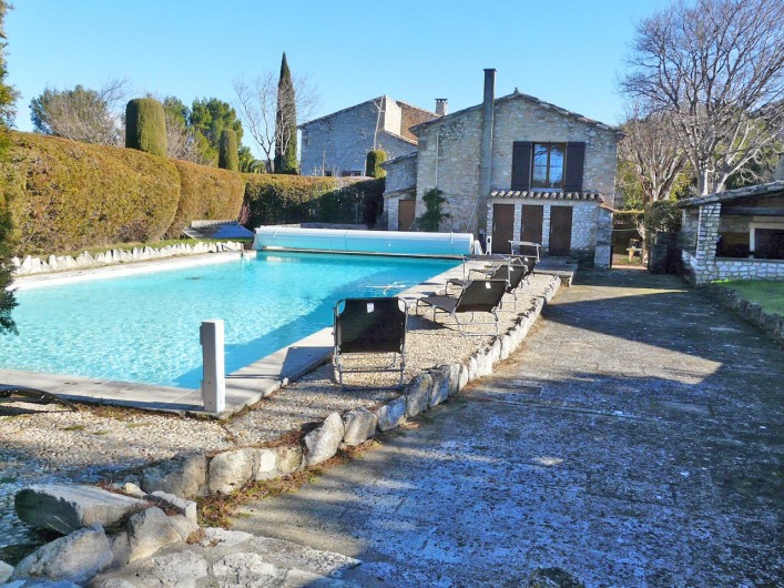 Location de vacances - Mas à Mouriès - Extérieur de votre location en Provence