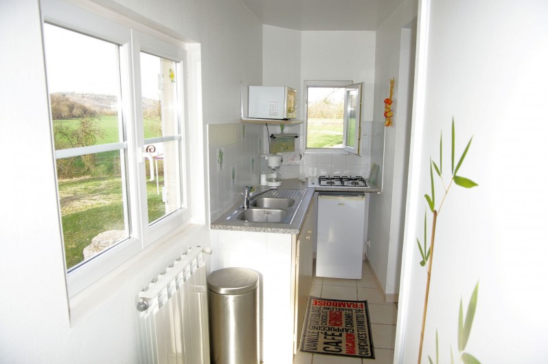 Location de vacances - Gîte à Faycelles - Cuisine du gîte 37 m²