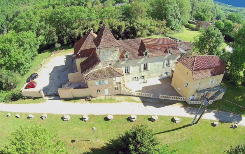 Location de vacances - Gîte à Faycelles - Vue du ciel