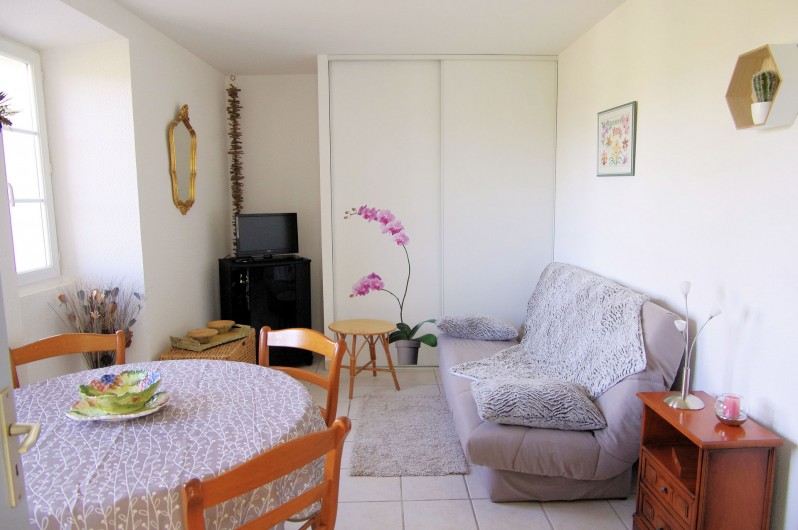 Location de vacances - Gîte à Faycelles - Séjour du gîte 37 m²