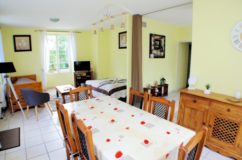 Location de vacances - Gîte à Faycelles - Séjour/salon du gîte