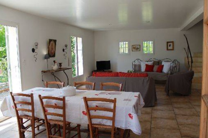 Location de vacances - Mas à Cabannes - Pièce principale