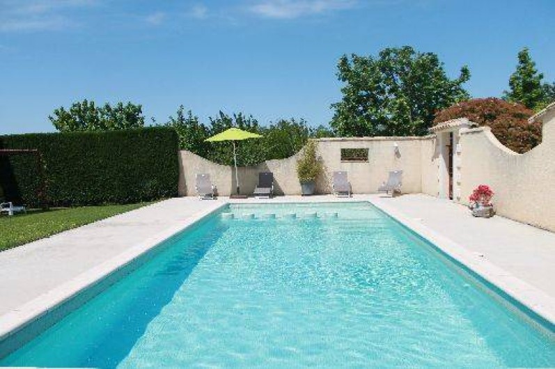 Location de vacances - Mas à Cabannes - Piscine