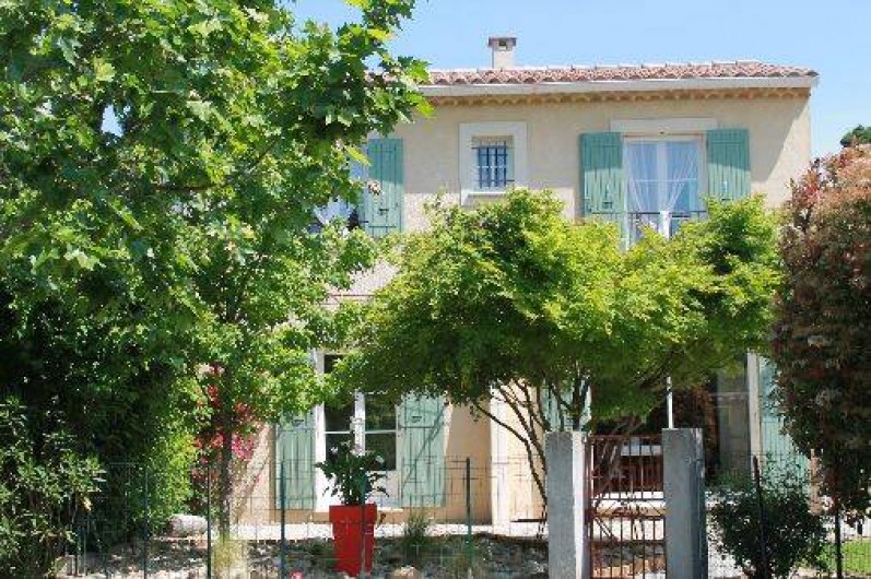 Location de vacances - Mas à Cabannes - Façade Sud