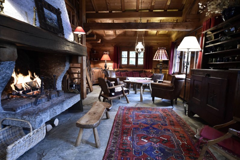 Location de vacances - Chalet à Chamonix-Mont-Blanc - Salle de séjour