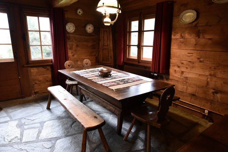 Location de vacances - Chalet à Chamonix-Mont-Blanc - Salle à manger