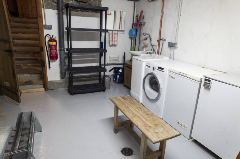 Location de vacances - Chalet à Chamonix-Mont-Blanc - Chaufferie/buanderie/local à skis