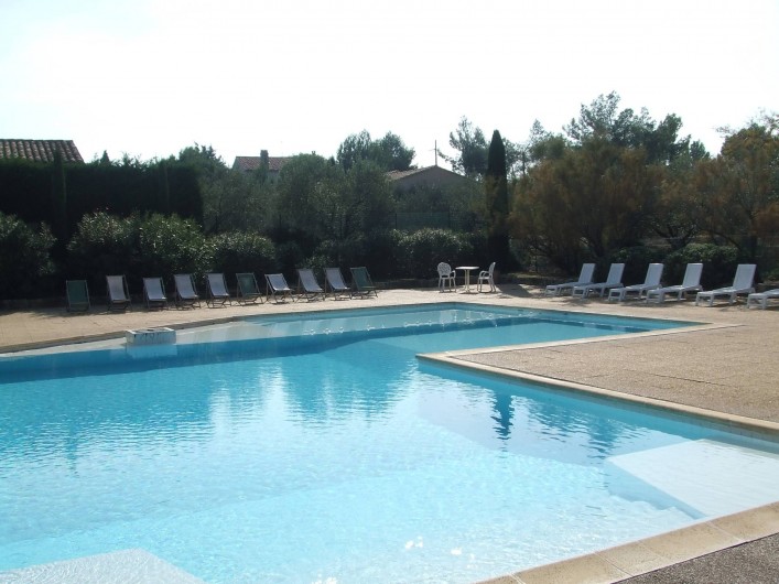 Location de vacances - Villa à Saint-Rémy-de-Provence - Piscine de la résidence