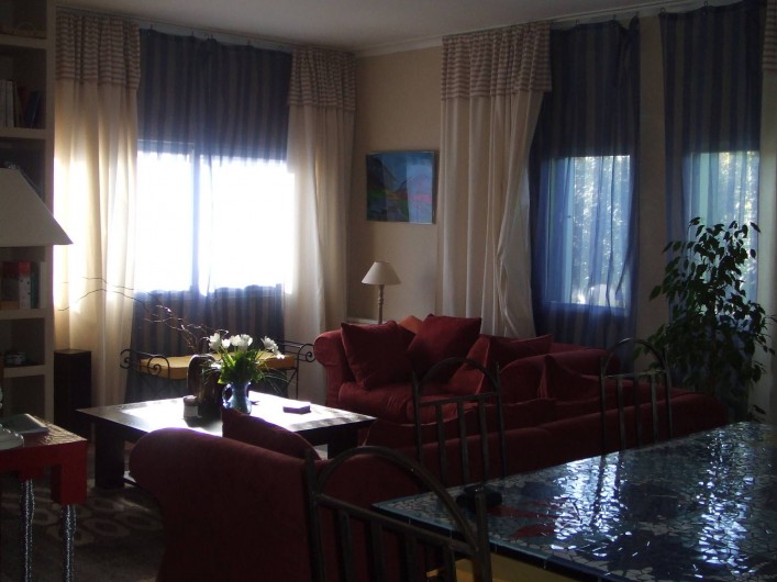 Location de vacances - Villa à Saint-Rémy-de-Provence - Vue depuis la salle à manger