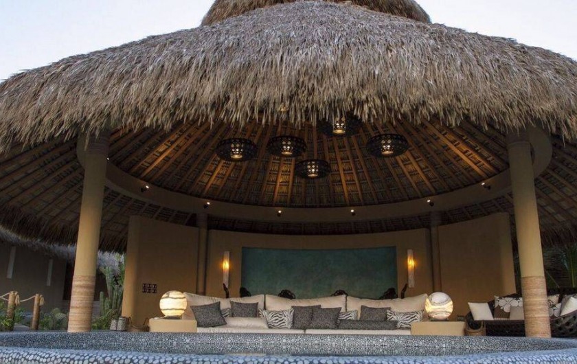 Location de vacances - Chambre d'hôtes à Puerto Escondido - Vue du Club de plage