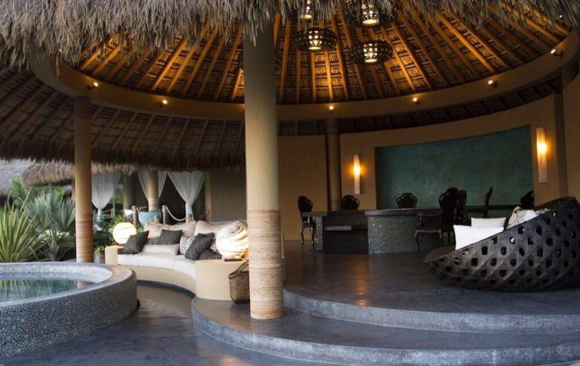 Location de vacances - Chambre d'hôtes à Puerto Escondido - Vue du Club de Plage