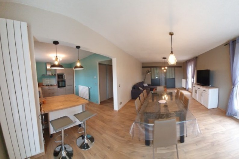 Location de vacances - Gîte à Fécamp - Salle à manger - Salon