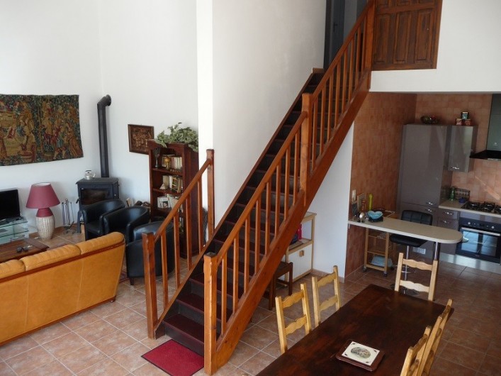 Location de vacances - Gîte à Aubres - Repas Cuisine Salon