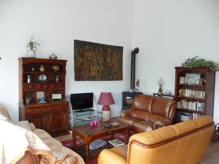 Location de vacances - Gîte à Aubres - Salon